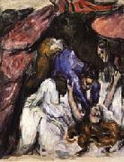Paul Cezanne The Strangled Woman Sweden oil painting reproduction